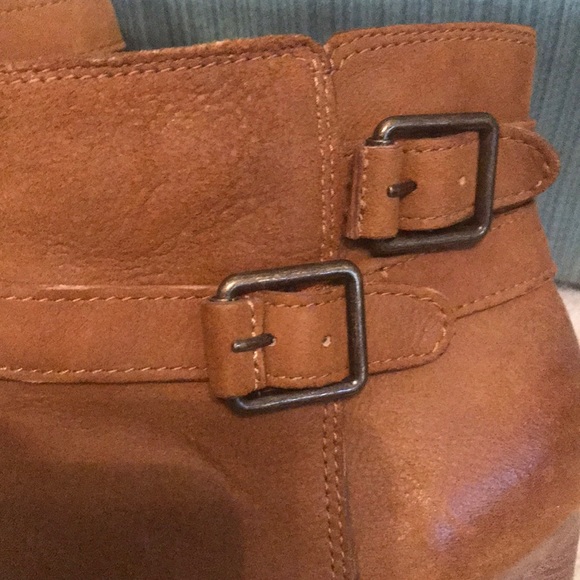 Tan Laureen leather like new booties - Picture 2 of 8